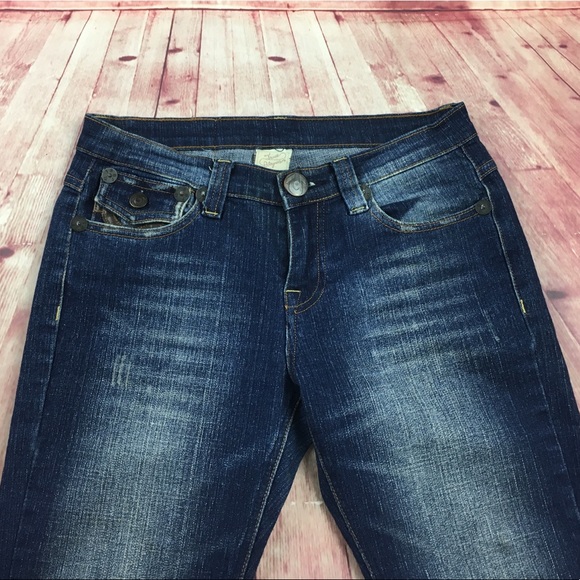 True Religion Straight Leg jean size 27 - Picture 3 of 8